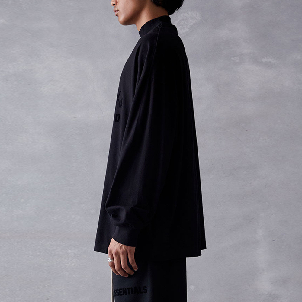 Худи Fear of God Essentials Tee  Jet Black, 125SP232016F