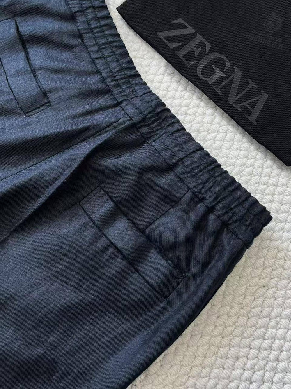 Льняной костюм Ermenegildo Zegna