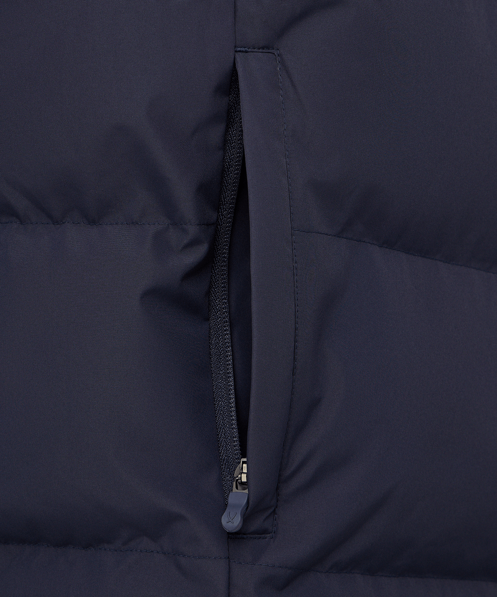 Жилет с капюшоном утепленный ESSENTIAL PerFormPROOF Padded Hooded Vest, темно-синий