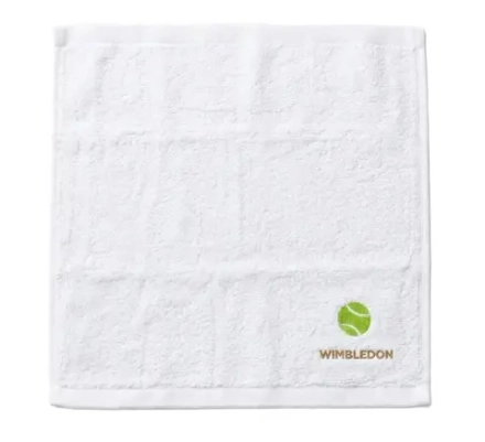 Теннисное полотенце Wimbledon Themed Face Towel Set 5P - white