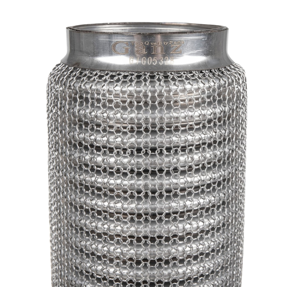 Компенсатор (гофра) выхлопной системы 3х-слойная WIRE MESH 64x280 UNIVERSAL D=64mm L=280mm GANZ GIG05328