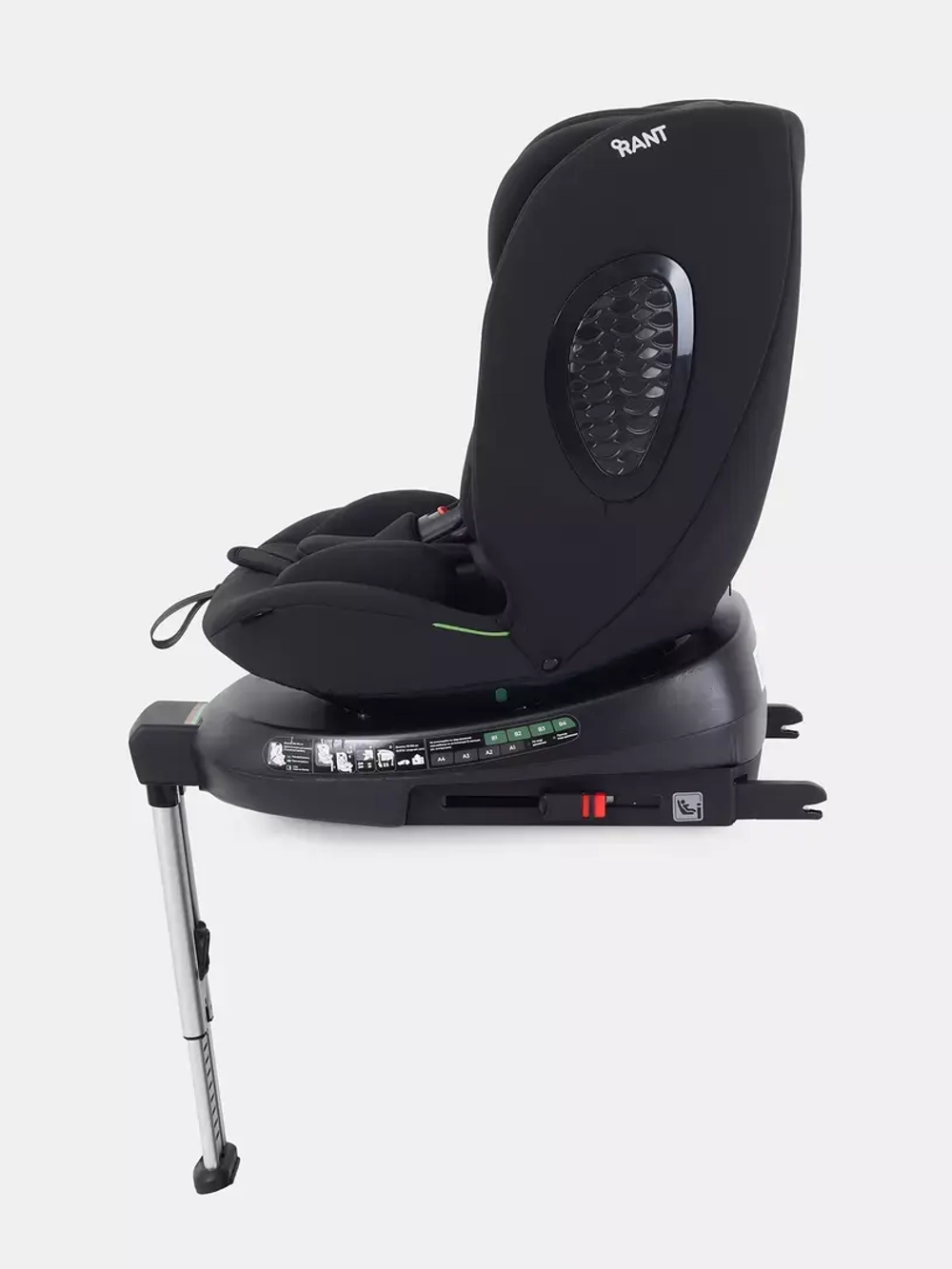 Автокресло RANT AY819 "HELIX" isofix Black (40-150см)