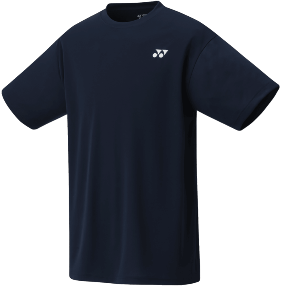 Футболка мужская теннисная Yonex Men's Crew Neck Shirt - navy blue
