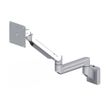 ErgoFount DFS-102WSlat Крепление на перегородку для монитора диагональю до 24'' с двухколенным вылетом и газово-пружинным амортизатором. Цвет - серебристый