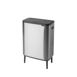 Мусорный бак Bo Touch Bin HI 60л Brabantia Стальной матовый Fingerprint Proof