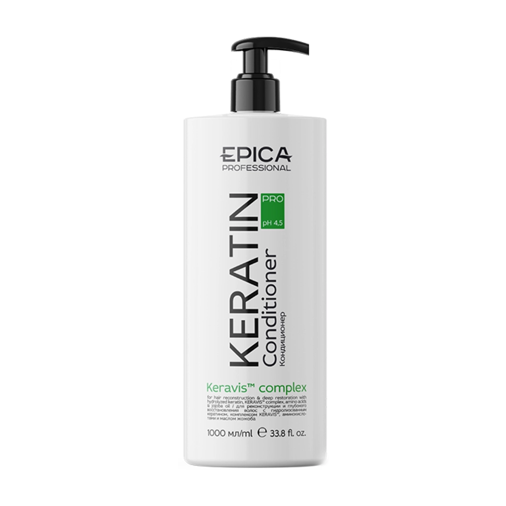 EPICA Professional Кондиционер для реконструкции и глубокого восстановления, Keratin PRO, 1000 мл