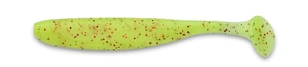 Приманка силиконовая Keitech Easy Shiner 3.5" PAL #01 Chartreuse Red Flake
