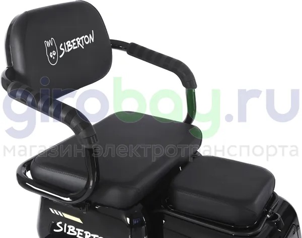 Электротрицикл SIBERTON S1 2000W (60V/21Ah) двухместный фото №12
