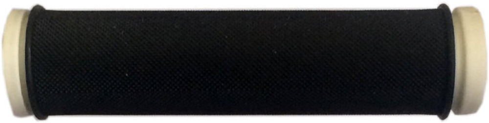 Ручки руля полимерные, L 130mm x ф 22,2mm, чёрн./кант сер.   HL-G103