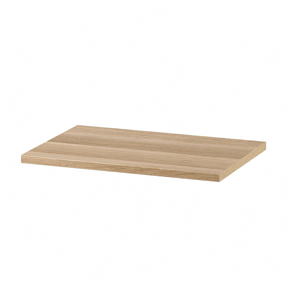 IKEA KOMPLEMENT  (ИКЕА КОМПЛЕМЕНТ)  -  Полка - имитация дуба, беленого белым, 50x35 см