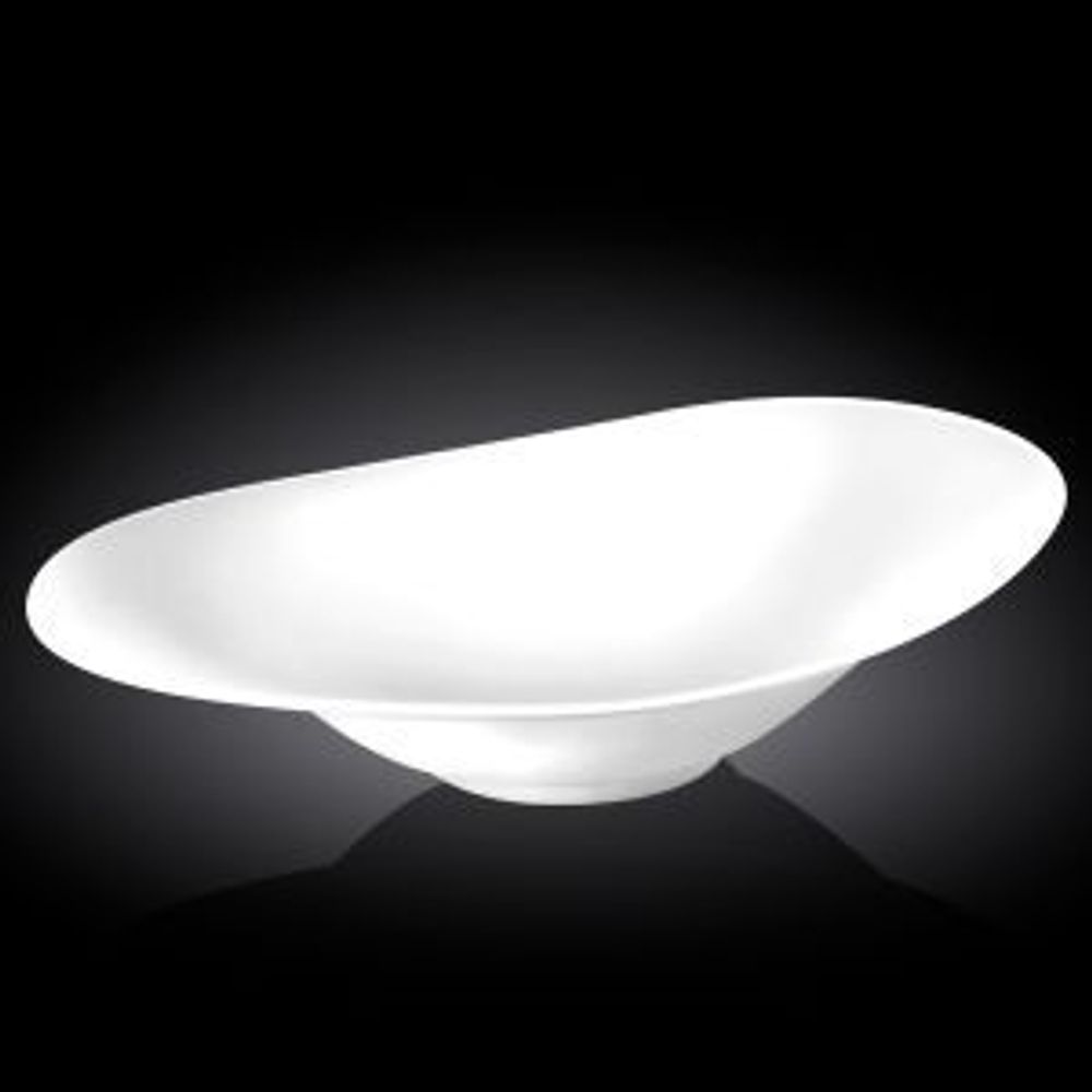 Салатник овальный 350*245 мм. 1400 мл. h=60/70 мм. с широкими полями Wilmax /3/18/ Салатник овальный 350*245 мм. 1400 мл. h=60/70 мм. с широкими полями Wilmax /3/18/