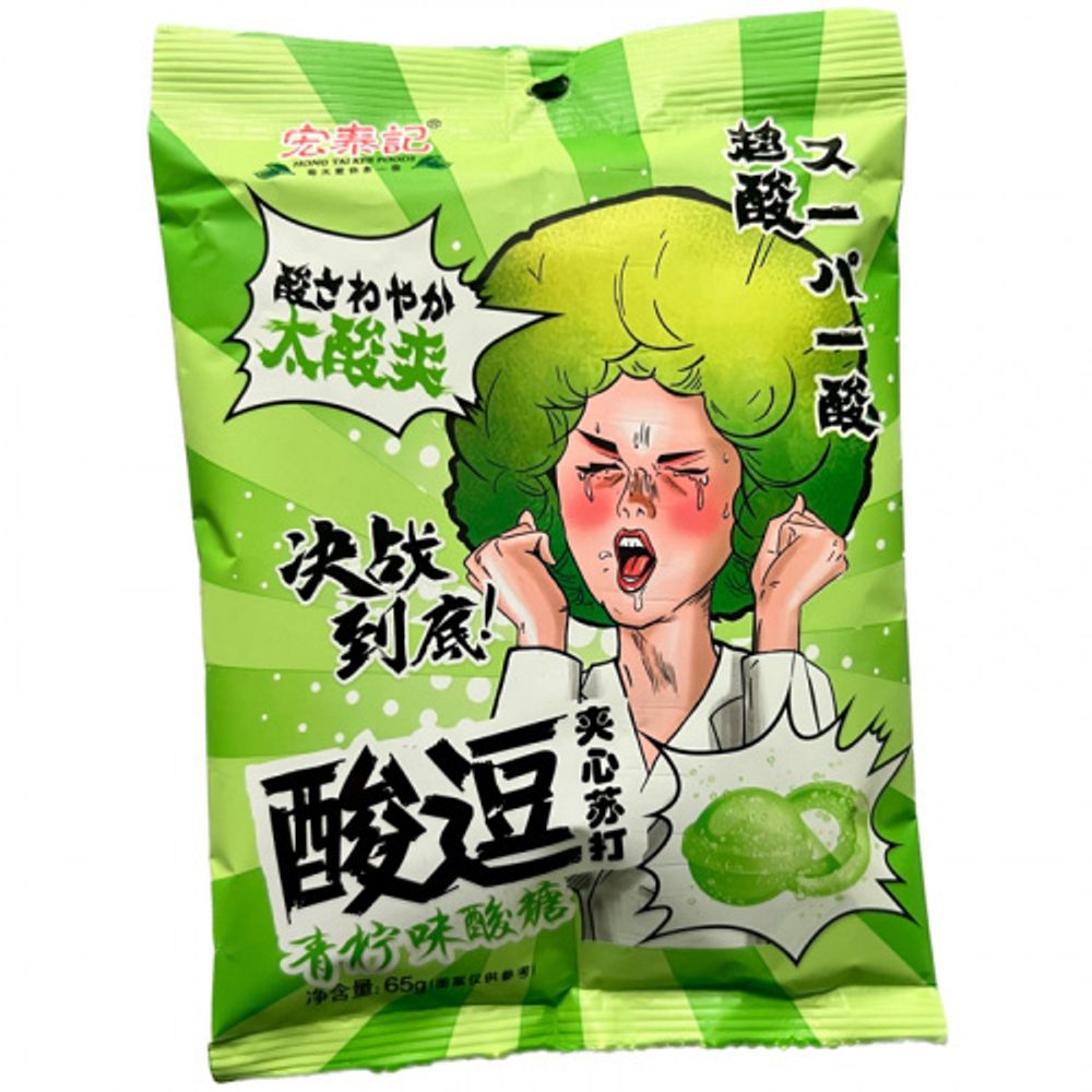 Конфеты Hong Tai Kee Foods Супер кислые