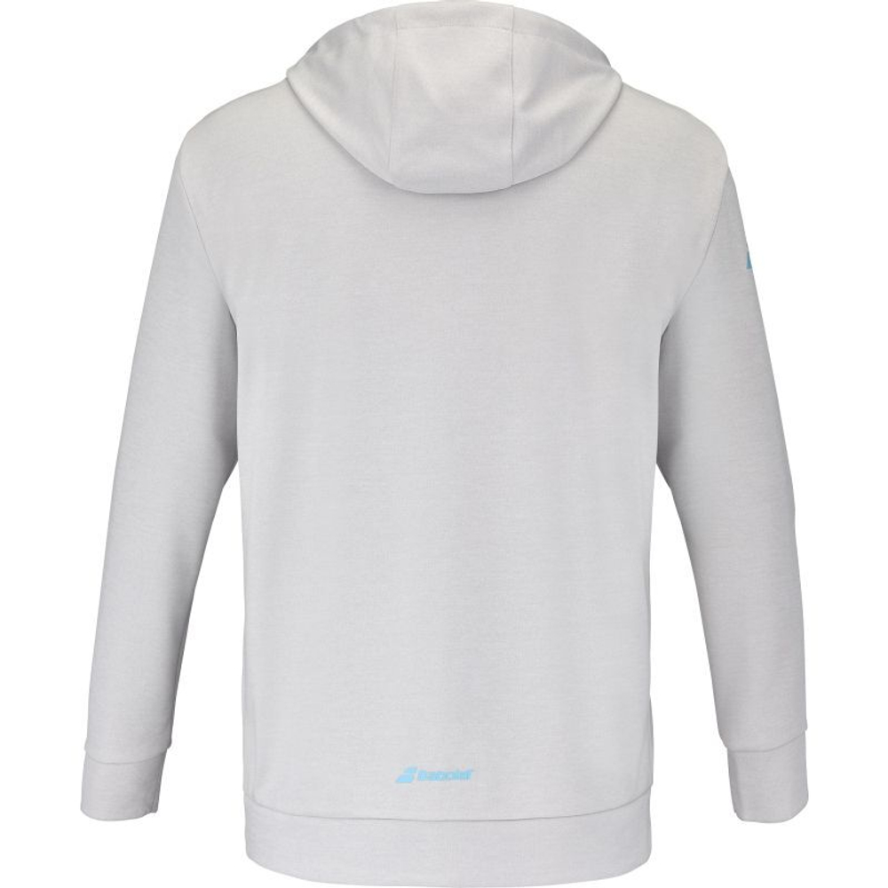 Мужская теннисная кофта Babolat Hood Sweat Lebron - серый