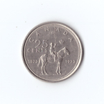 Канада 25 центов 1973 г XF