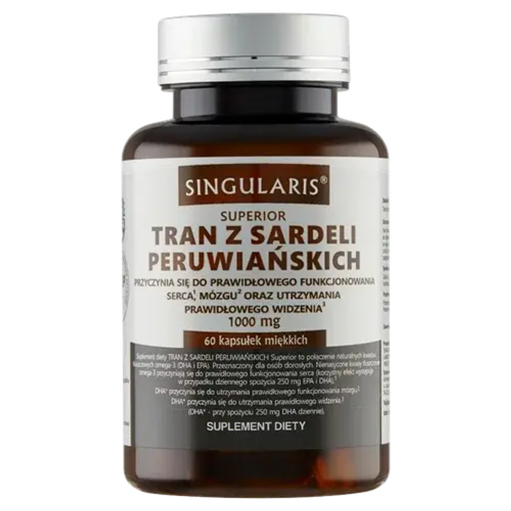 Масло перуанского анчоуса Singularis Superior - 60 капсул