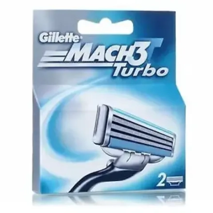 GILLETTE MACH3 TURBO кассета для бритья 2 шт