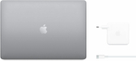 Ноутбук Apple MacBook Pro 16" A2141 (MVVK2RU/A) /Intel Core i9 9880H 2.3 ГГц/RAM 16GB/SSD 1024GB/Radeon Pro 5500M - 4 ГБ/3072*1920/Sonoma/Mac Os/Подсветка кл-ры: Да/серый. Состояние: B1