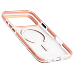 Накладка для i-Phone 17 Pro Max Keephone Shockstar MagSnap оранжево-прозрачный