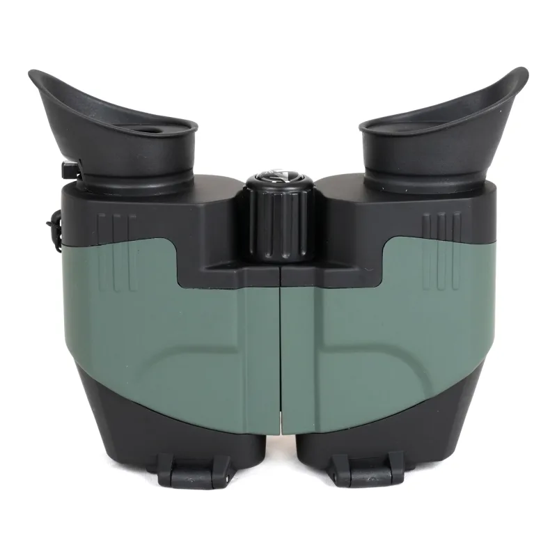 Призменный бинокль ARKON 8x21 / АРКОН 8 на 21 - вид сверху, корпус зеленого и черного цвета