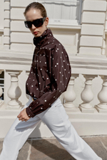 БОМБЕР В ГОРОШЕК — ZARA