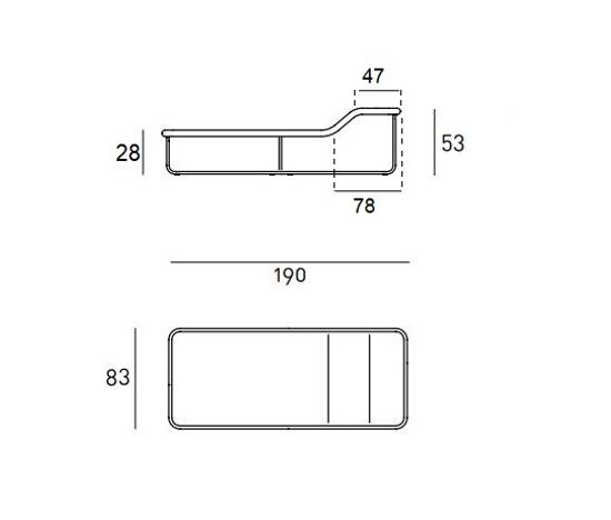 Кресло Clivio Daybed