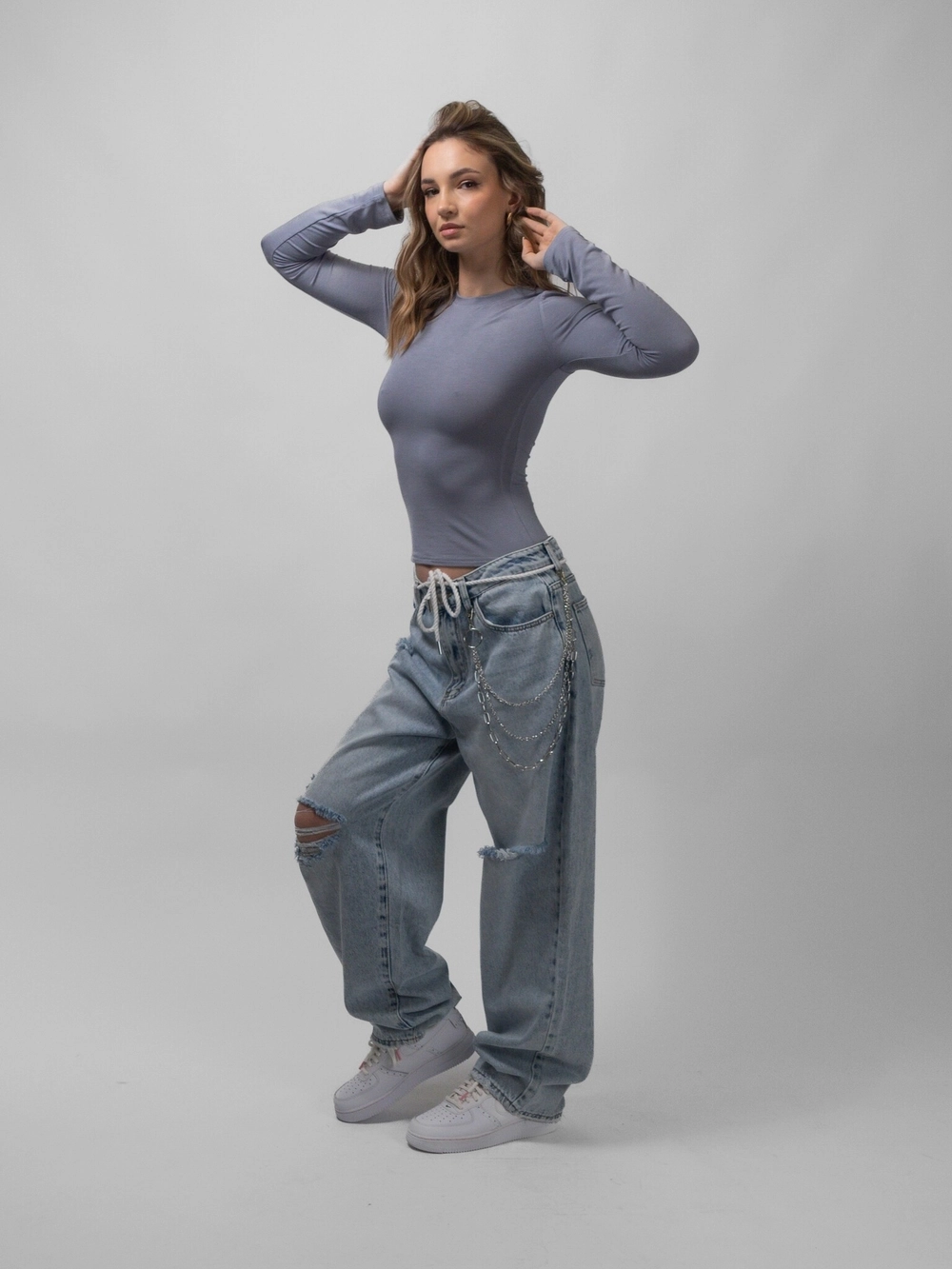 Лонгслив женский ssswear «Skin Line»