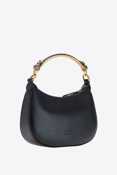 MINI LOVE BAG HALF-MOON CHINESE NEW YEAR – black-antique gold