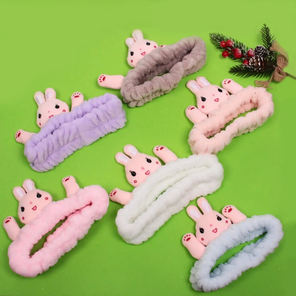 Повязка на голову «Кокетка - Bunny Kika», микс 4 цвета, 6*20 см