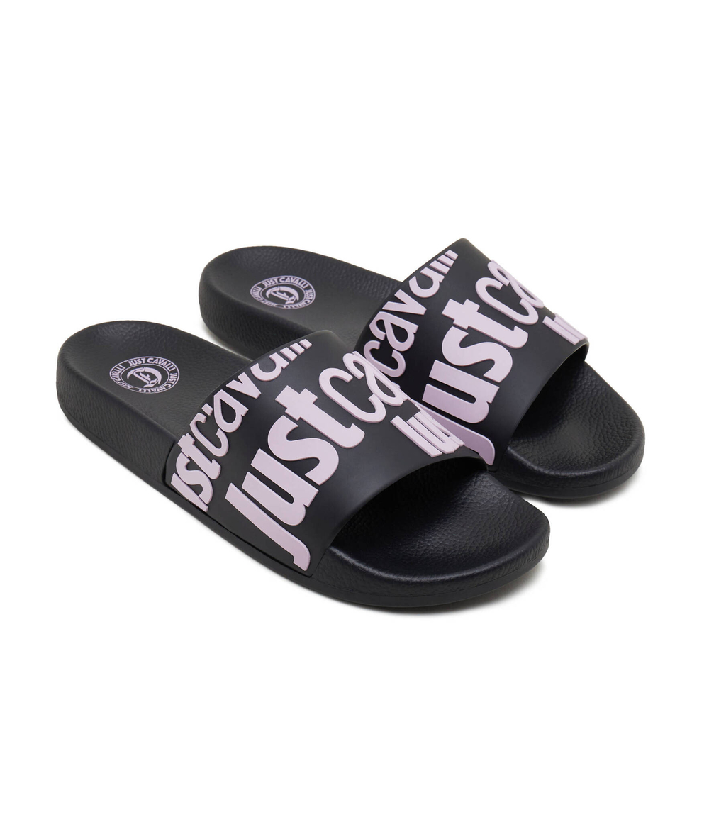 Шлепанцы FONDO POOL DIS. 1 Just Cavalli - черный(76RA3SZ1ZS785)