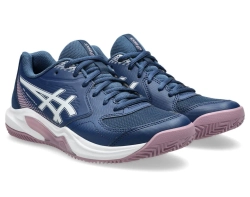 Женские теннисные кроссовки Asics Gel-Dedicate 9 Clay - independence blue/white