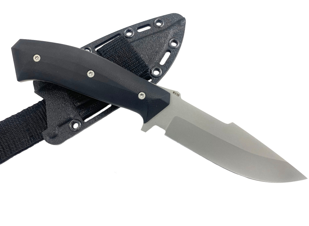 Нож Егерь, сталь Bohler K110, G10 черный