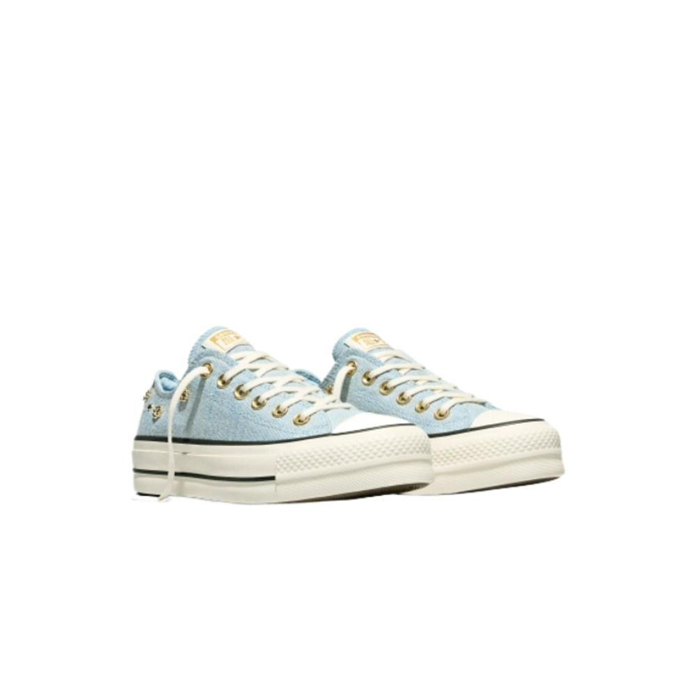 Converse Chuck Taylor All Star Lift Canvas Shoes Women"s Low top Blue