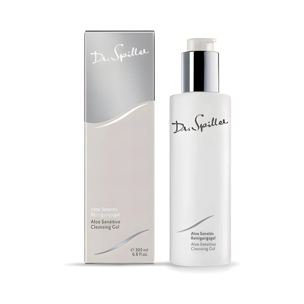 Dr.Spiller Aloe Sensitive Cleansing Gel Очищающий гель с экстрактом Алое Вера для комбинированной и чувствительной кожи, 200 мл