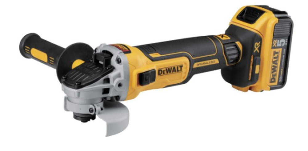 Шлифовальная машина угловая DeWALT DCG405P2-IN