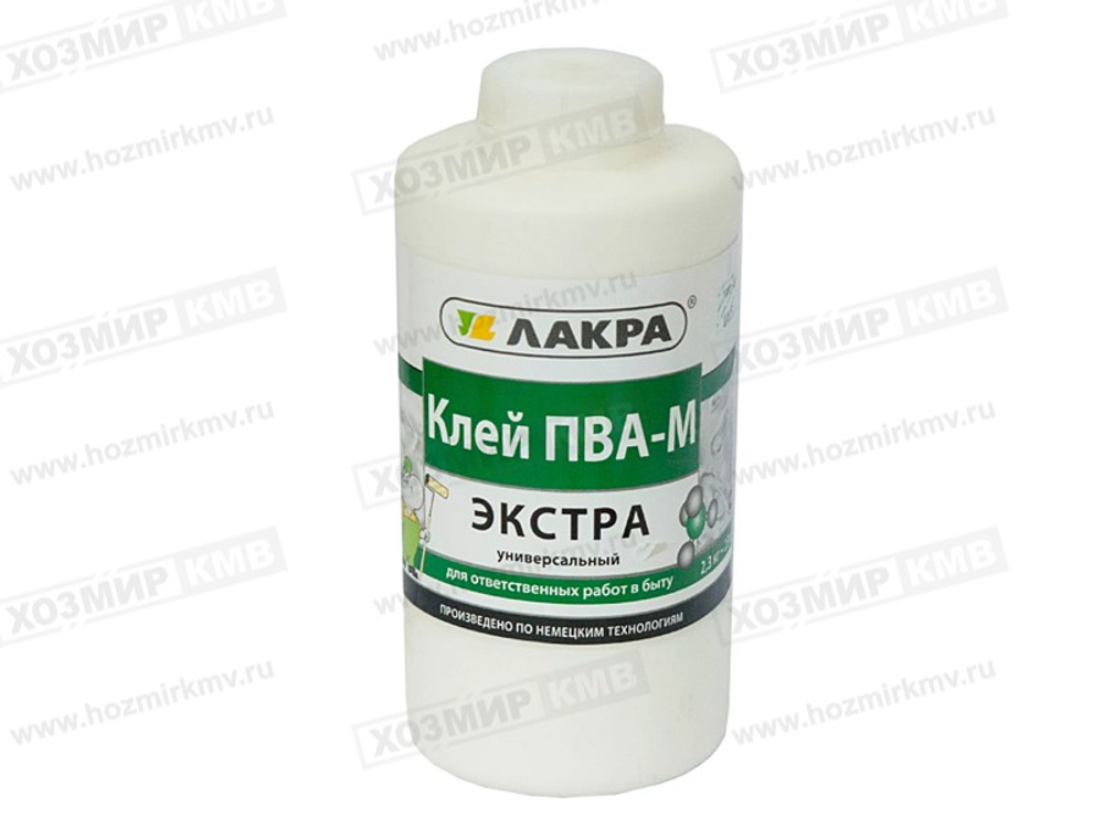 (ЛАКРА) клей ПВА-М "ЭКСТРА" универсальный 2,3кг