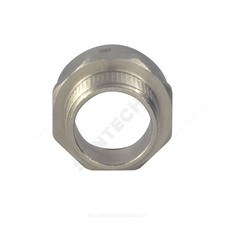 Переход латунь никель Ду 50х32 (1 1/4"х2") ВР/НР SantechSystems