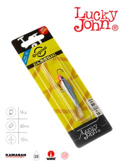 Балансир Lucky John CLASSIC 6 с тр. 60мм/15H блистер