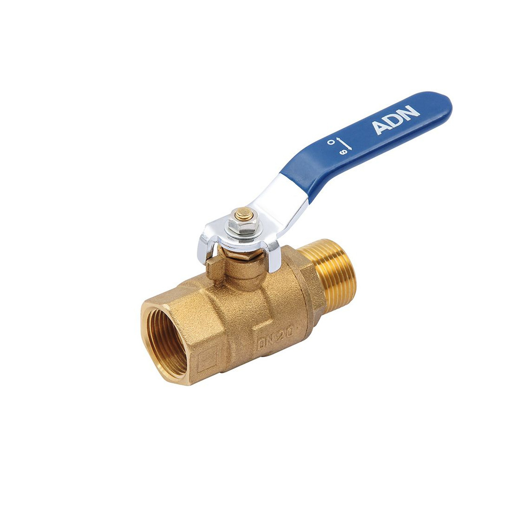 Кран шаровый SMART 20 Г/Ш синяя ручка ADN561H6605B