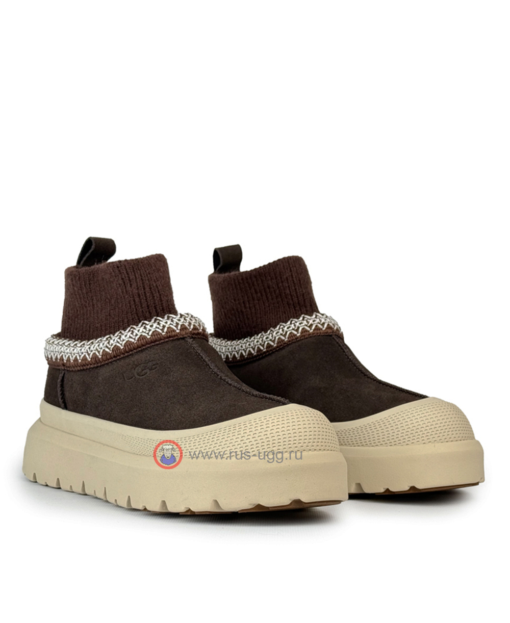 UGG TAZZ KNIT HYBRID Chocolate