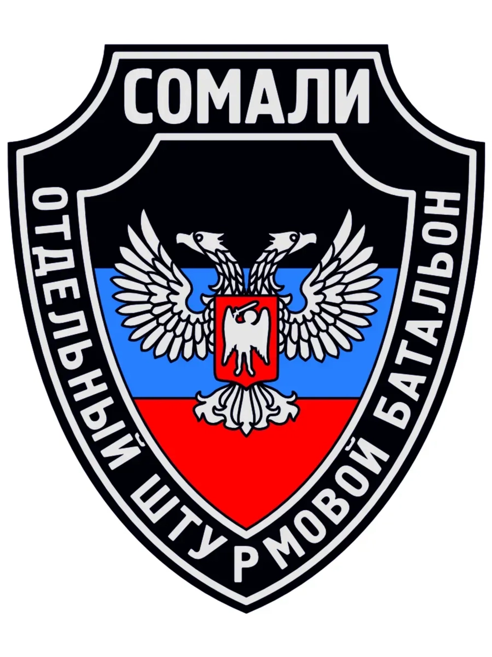 Футболка хлопковая белая "Сомали"
