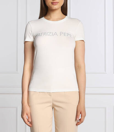 футболка maglia Patrizia Pepe - белый(CM1419 J013)