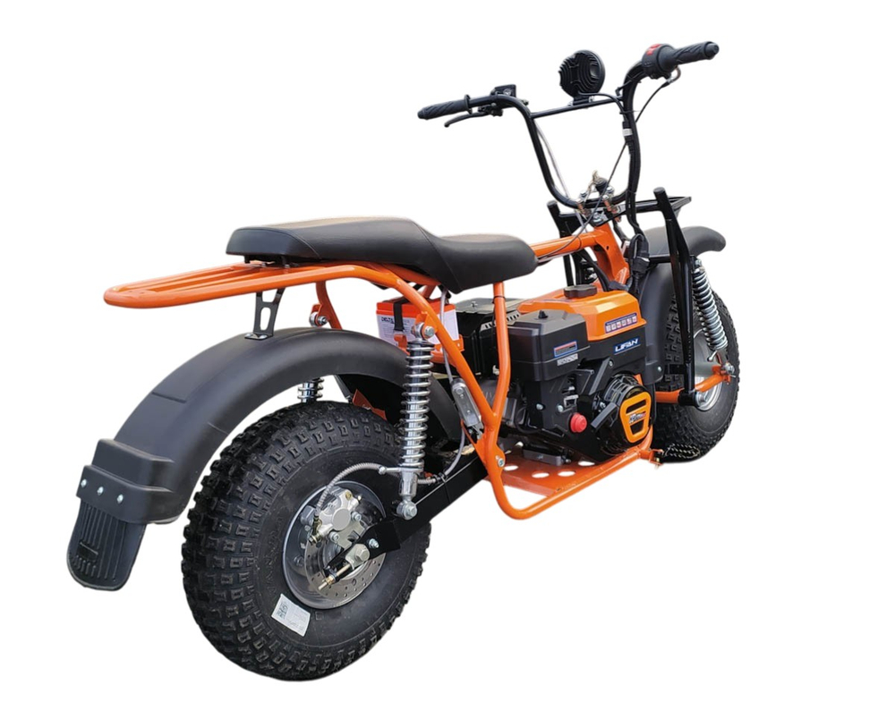 Мотоцикл внедорожный СПРИНТ на редукторе, колеса 8” (20х7-8’’), LIFAN KP270ER, 10лс, фара, эл.старт