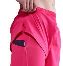 Женские теннисные шорты Nike Dri-Fit One - rush pink/reflective silver