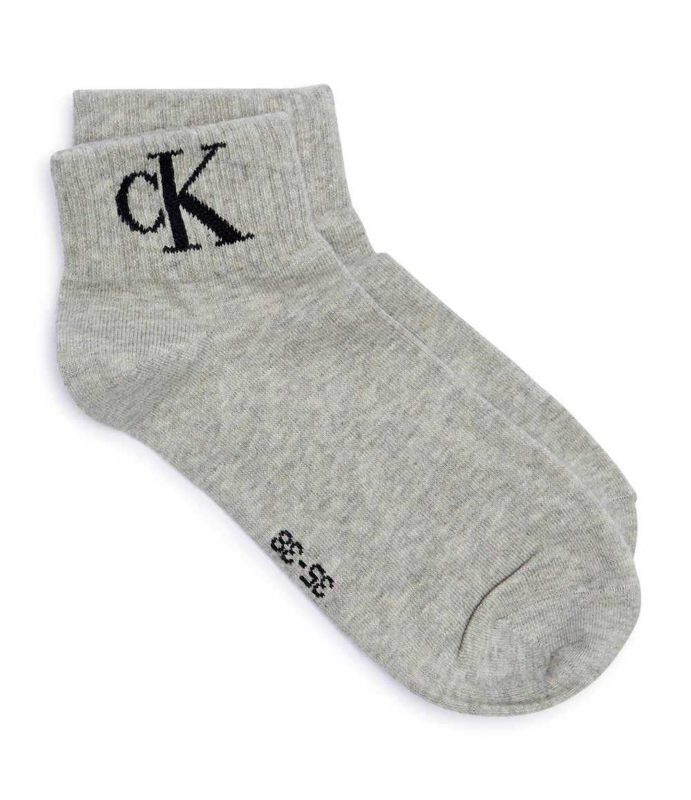 Носки 2 пары Calvin Klein Jeans - серый(701228813)
