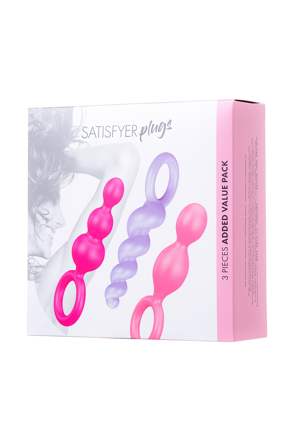 Набор анальных плагов Satisfyer силикон