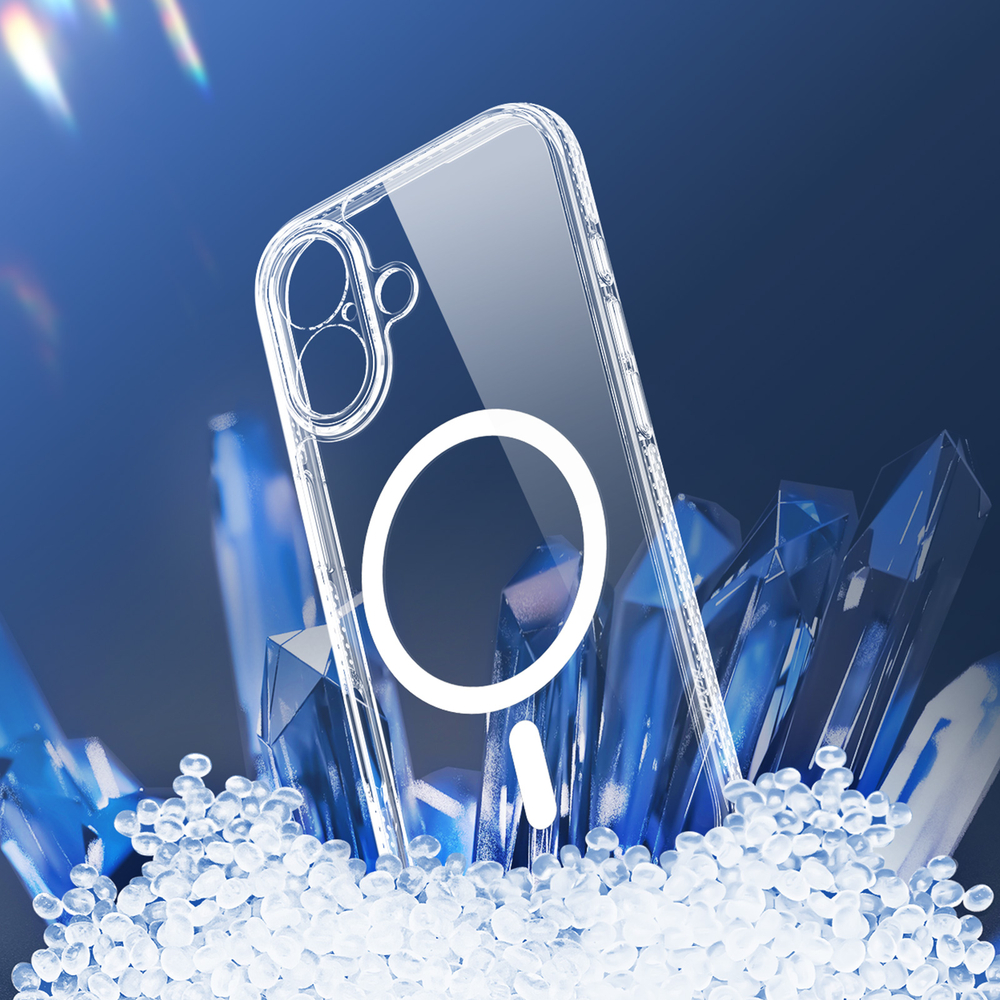 Прозрачный чехол с MagSafe для смартфона iPhone 17, серия Clin Mag Series от Dux Ducis