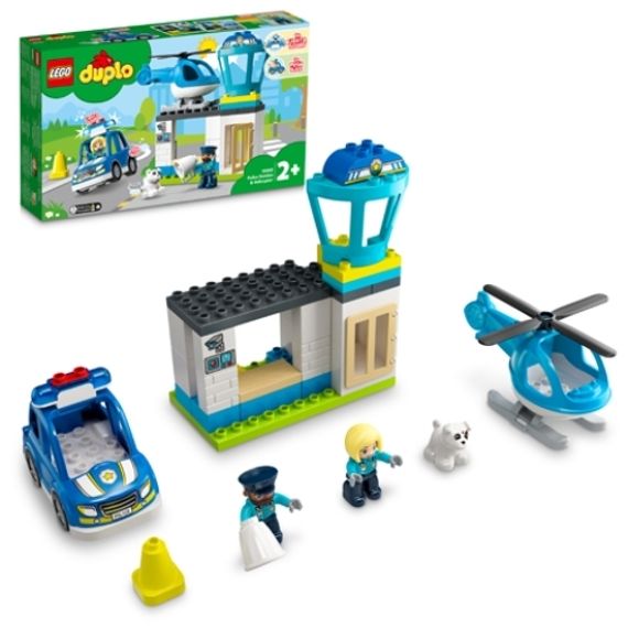 Lego konstruktor Police Station &amp; Helicopter