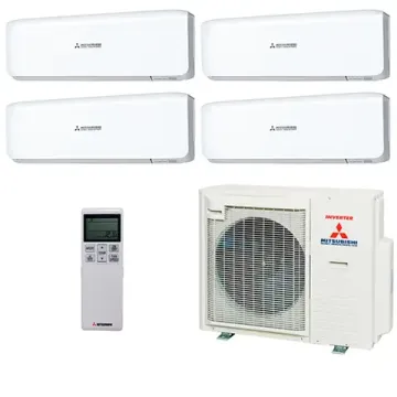 Мультисплит система Mitsubishi Heavy SRK20ZS-W x 4 / SCM80ZS-W