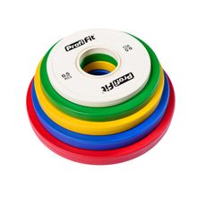 Диск профессиональный обрезиненный (цветной) D51 мм PROFI-FIT 2,5 кг