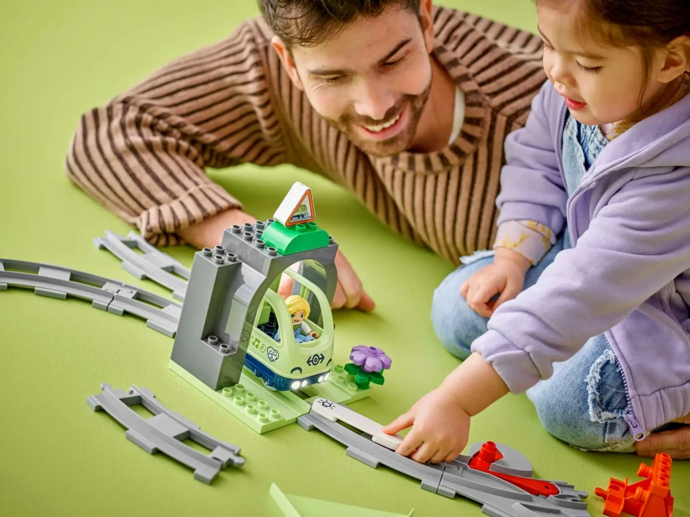 Конструктор LEGO Duplo 10425 Железнодорожный туннель и рельсы